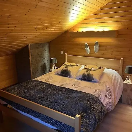 Les Sapins Sauna Au Pied Des Pistes בקתה לה ברסה