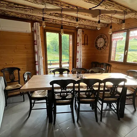 木屋 Les Sapins Sauna Au Pied Des Pistes 拉布雷斯