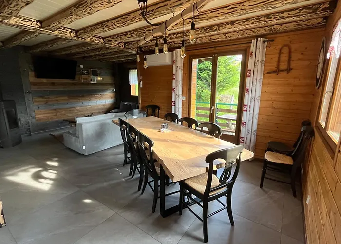 Chalet Les Sapins Sauna Au Pied Des Pistes La Bresse